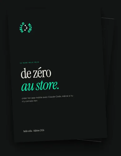 Couverture du guide « De zéro au store ».